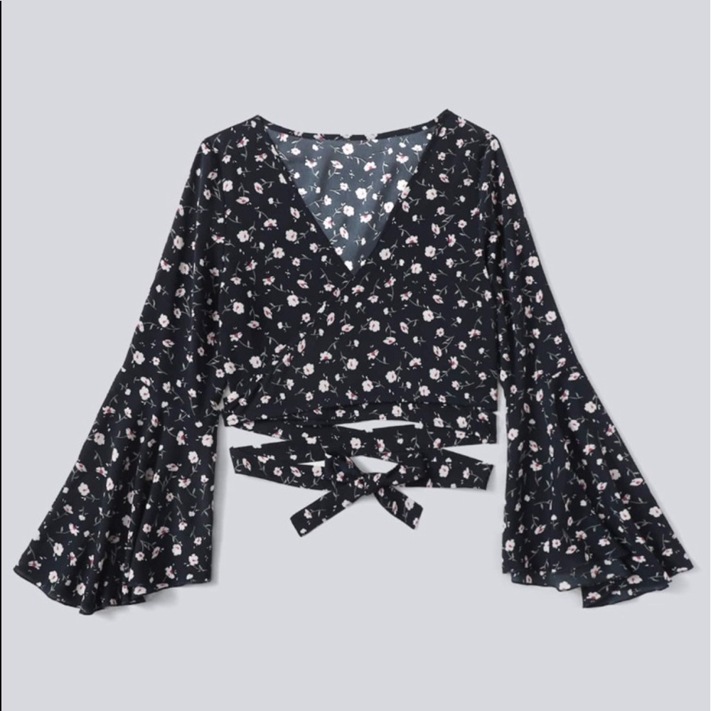 Ditsy Floral Crop Top